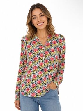 Talbots Top Blouse 100% Cotton